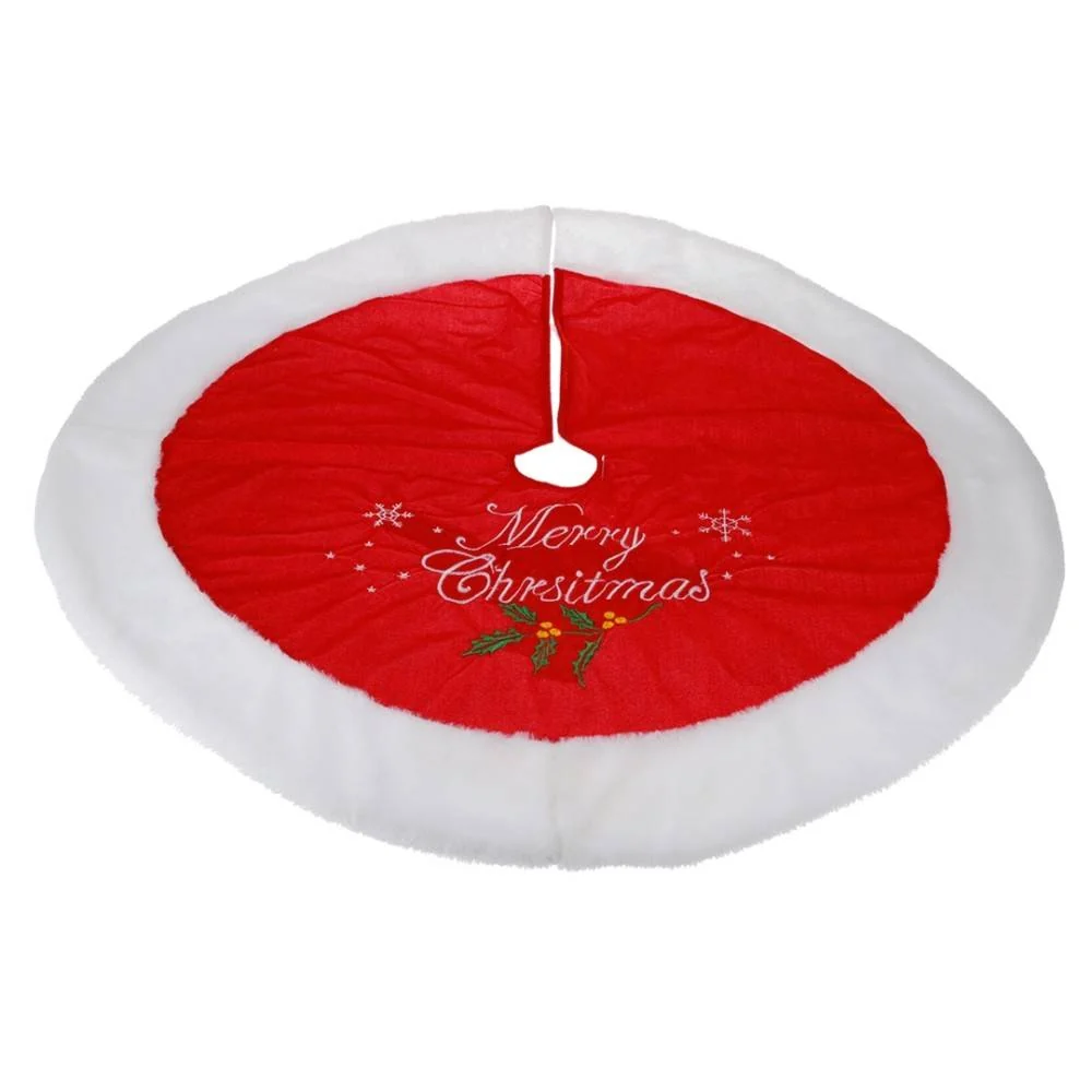 Rood-witte "Merry Christmas" boomrok