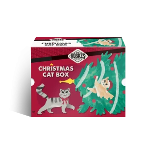 Voskes kerstbox kat