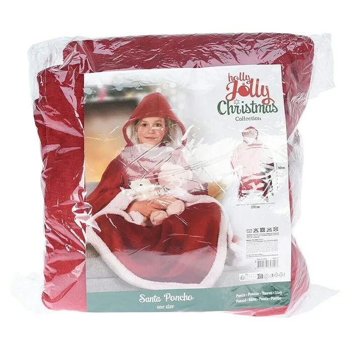 Kerststuk - l x b x h: 16 x 130 x 80 cm, Rood/Wit