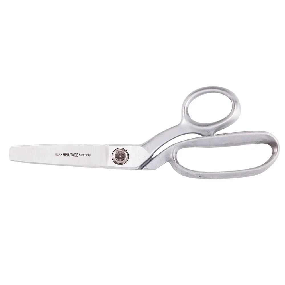 BESCHEIDEN TOOLS 10" Serrated Extra Blunt Bent Trimmer w/ Large Ring