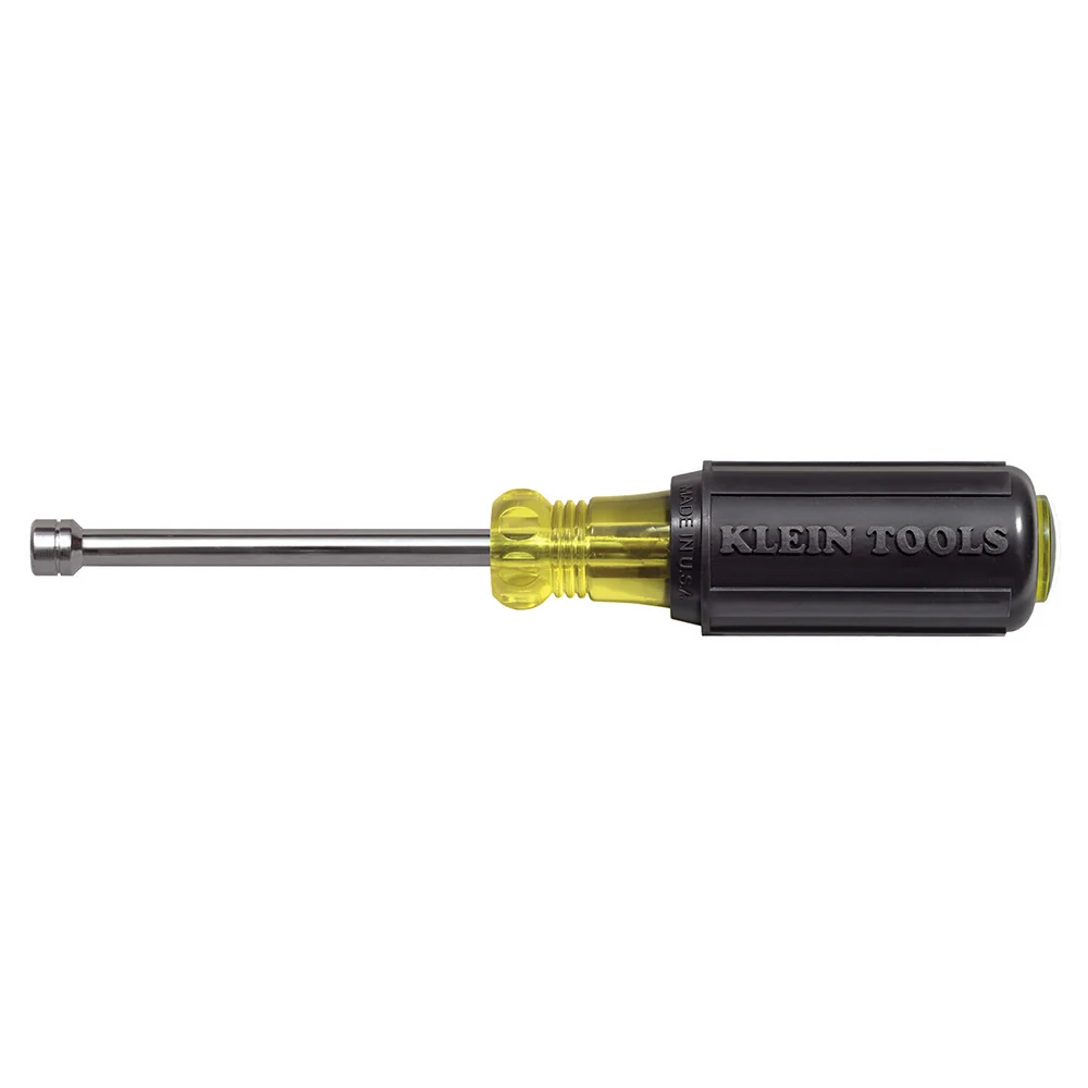 NIETIG TOOLS 5 mm Nut Driver, 3-Inch Hollow Shaft