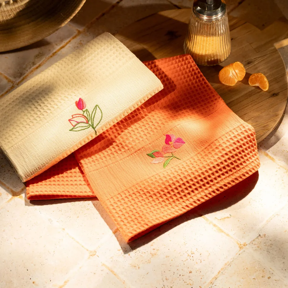 NECTAR Oranje keukenhanddoek