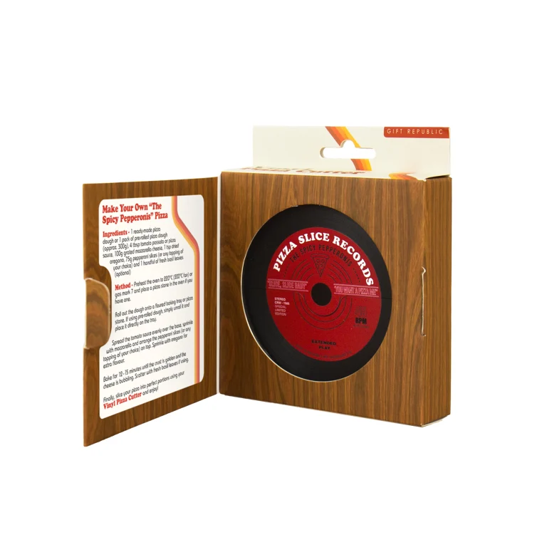 Gift Republic Pizzasnijder Vinyl