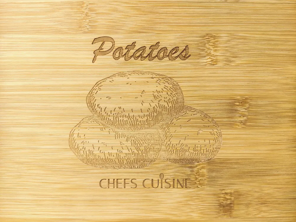 Aardappelbak bamboe Chefs Cuisine