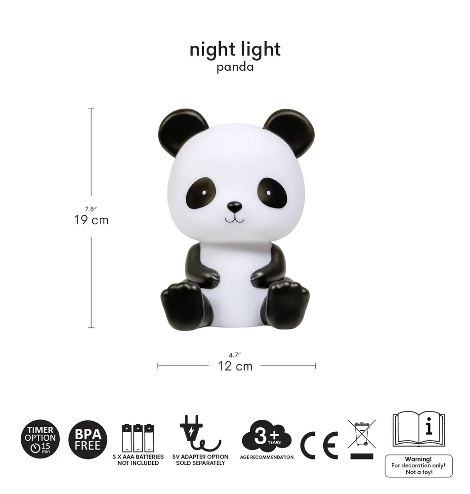 Nachtlamp: Panda