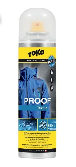 TOKO Textile Proof 250 ml textiel impregneermiddel