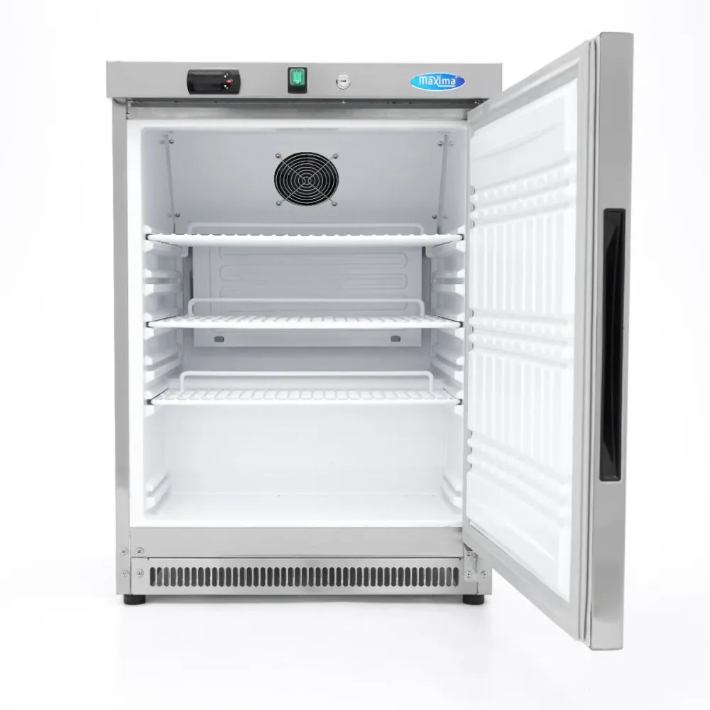 Koelkast - 200 L - 3 Verstelbare Roosters - Rvs - MAXIMA