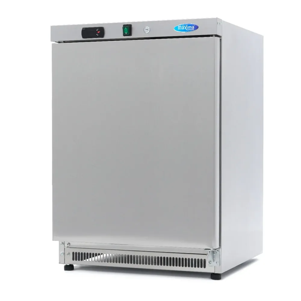 Vrieskast - 200 L - 2 Vaste Roosters - Rvs - MAXIMA