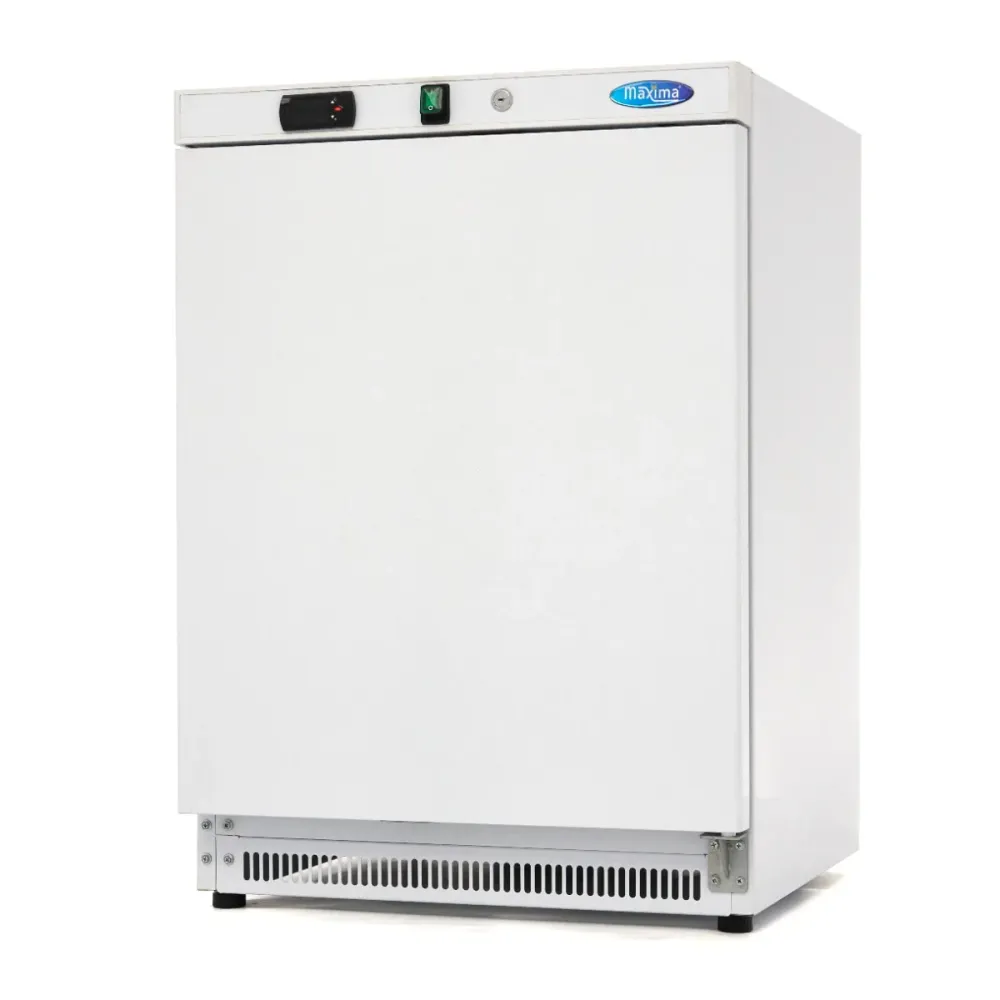 Vrieskast - 200 L - 2 Vaste Roosters - Wit - MAXIMA