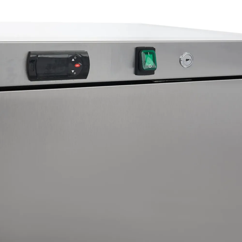 Koelkast - 400 L - 4 Verstelbare Roosters - Rvs - MAXIMA