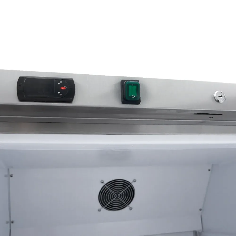 Koelkast - 600 L - 4 Verstelbare Roosters - Rvs - MAXIMA