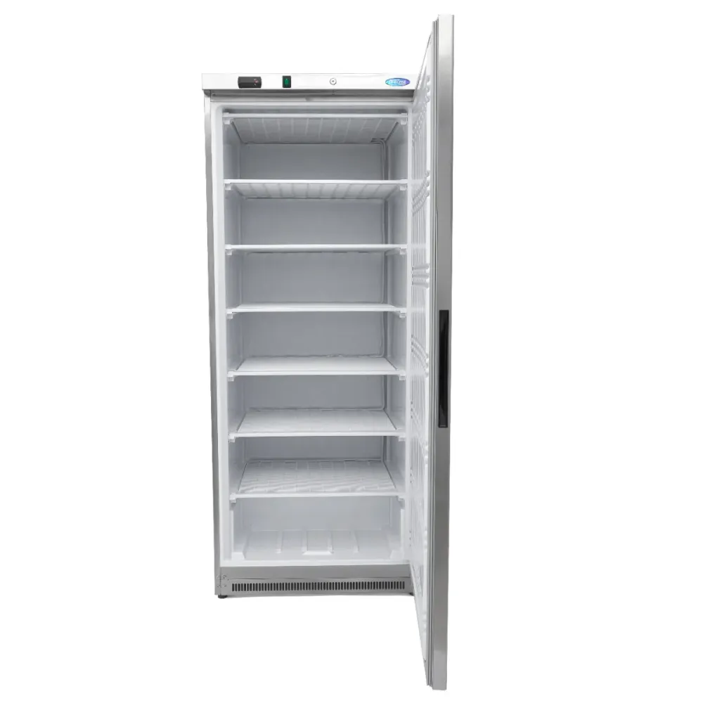 Vrieskast - 600 L - 6 Vaste Roosters - Rvs - MAXIMA