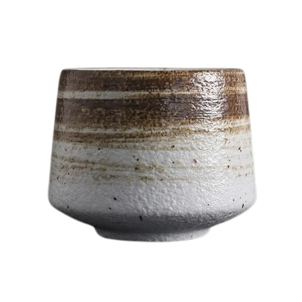 Americano cappuccino mok - 130ml - Wit/bruin