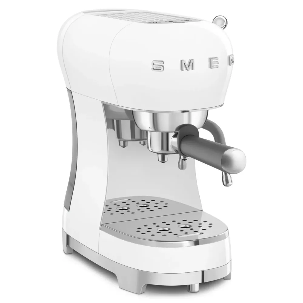 Smeg Handmatige espressomachine 'Wit' ECF02WHEU