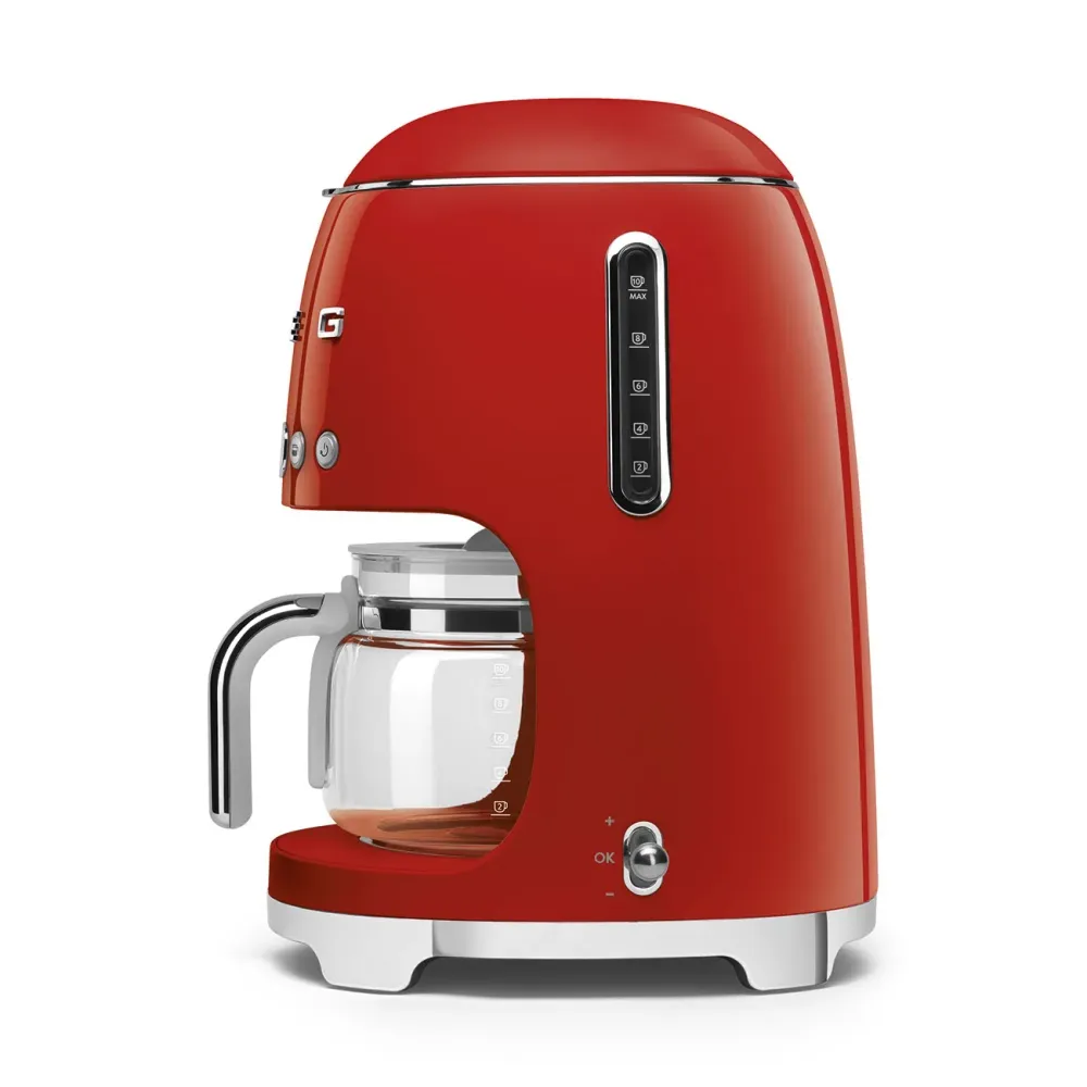 Smeg Koffiezetapparaat Filterkoffie 'Rood' DCF02RDEU