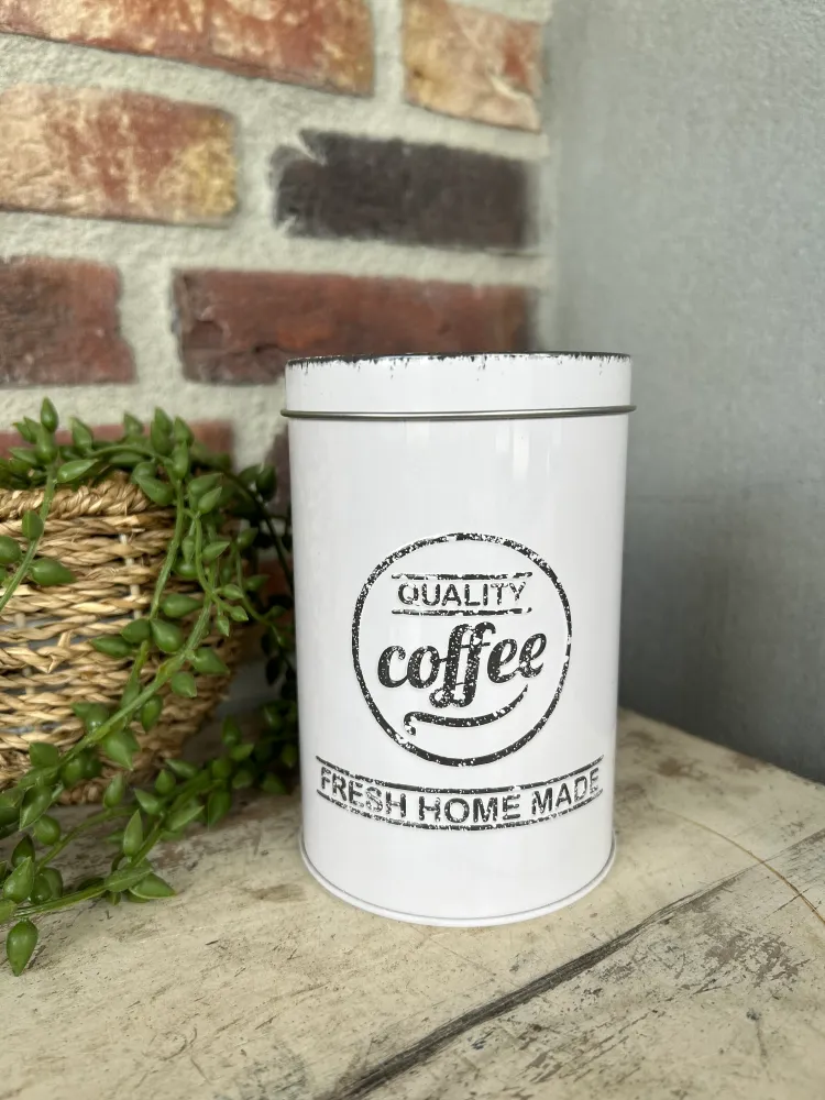 Coffee blik