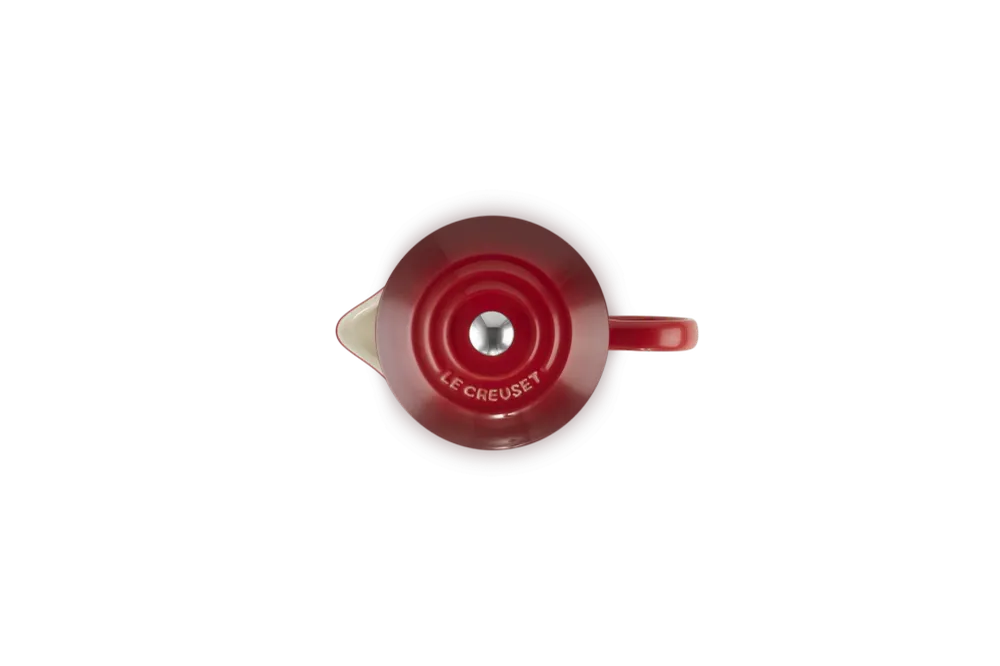 Le Creuset Koffiepot met pers 'Kersenrood' 22cm / 1L