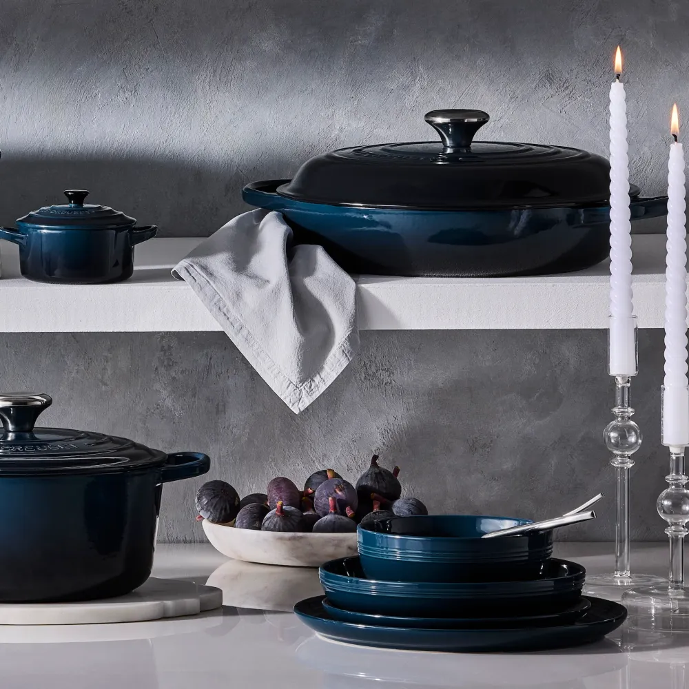 Le Creuset Ontbijtbord Coupe 22cm 'Nuit'