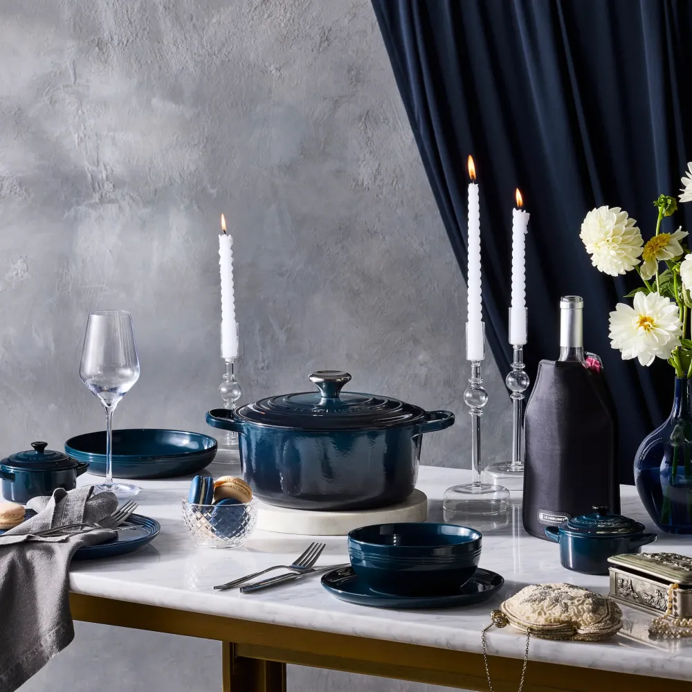 Le Creuset Ontbijtbord Coupe 22cm 'Nuit'