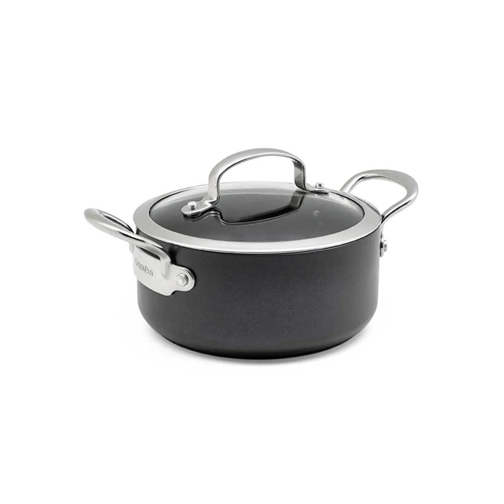 Barcelona Black Kookpan met Deksel 18 cm