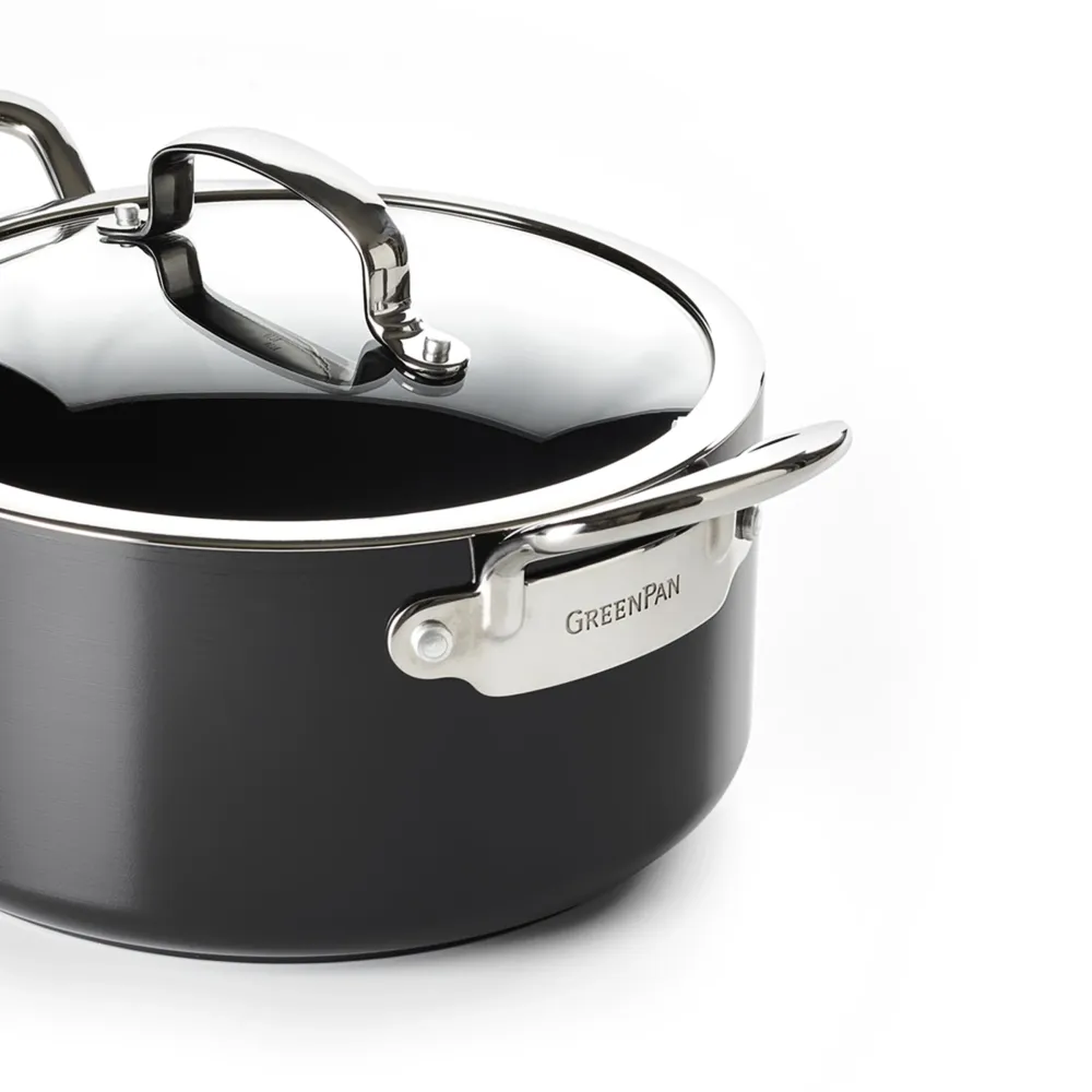 Barcelona Black Kookpan met Deksel 18 cm