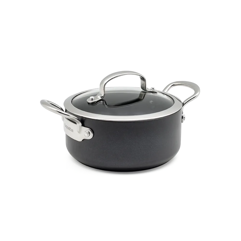 Barcelona Black Kookpan met Deksel 24 cm