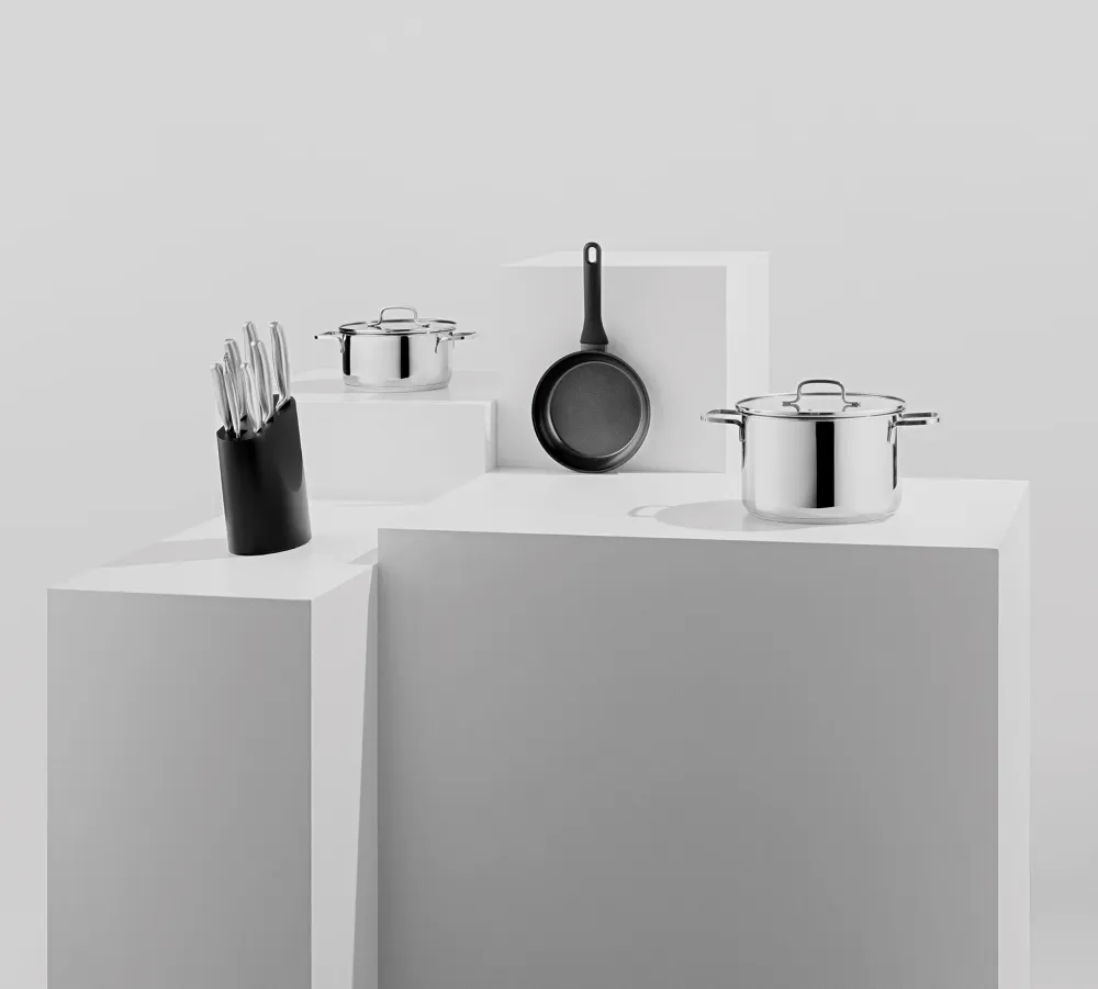 DiNA Kookpot met deksel Helix - Ø 28x25cm