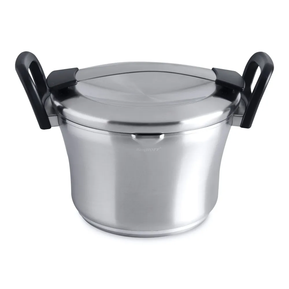 Kookpot met deksel zwart 24 cm