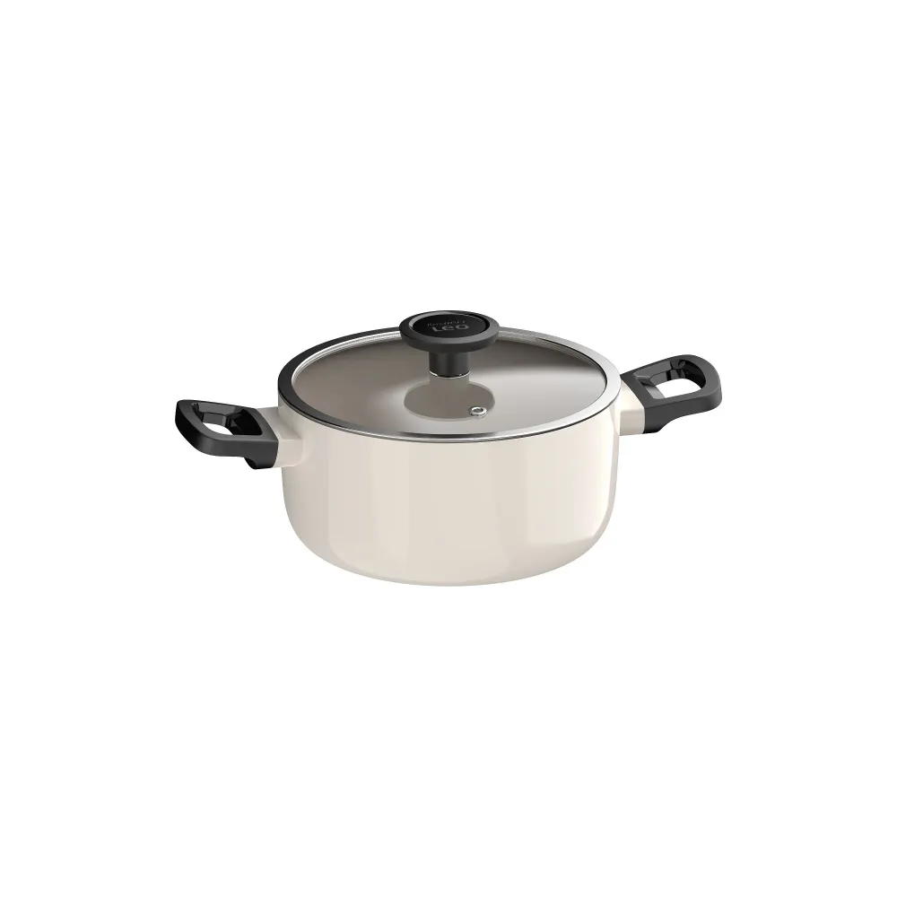 LEO Kookpot antikleef met deksel Glints Spirit - Ø 20cm