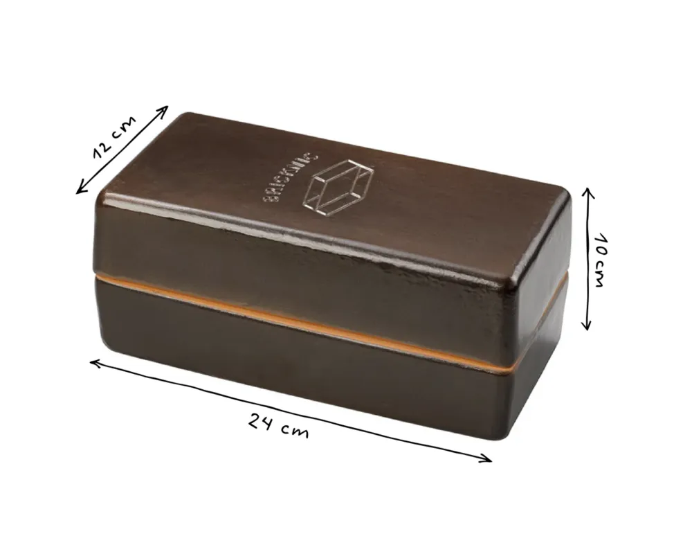 Bricknic Kooksteen - Cooking Brick 'Black'