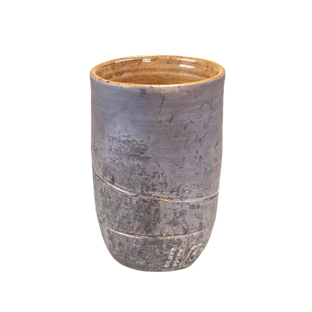 'Lønstrupkoppen' raku 11 cm honing Dorte Visby