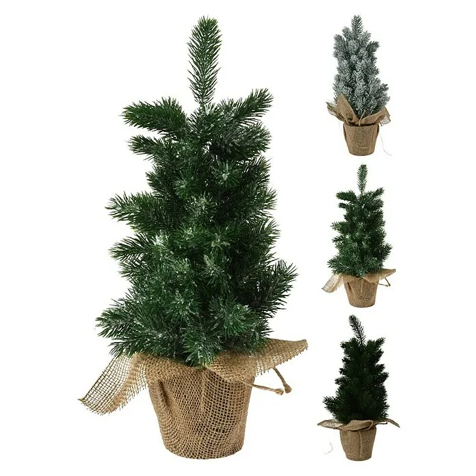 Kunstkerstboom - Hoogte: 45 cm, Groen