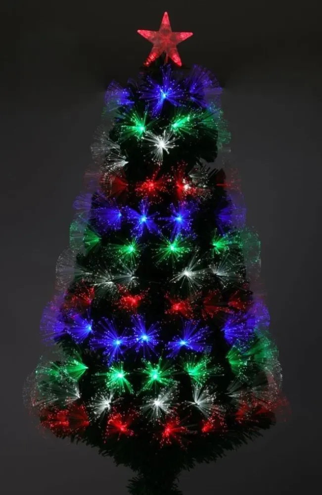 Kerstboom Met Verlichting - Fiber Optic - 90 Cm - Multicolor Marcels Webwinkel