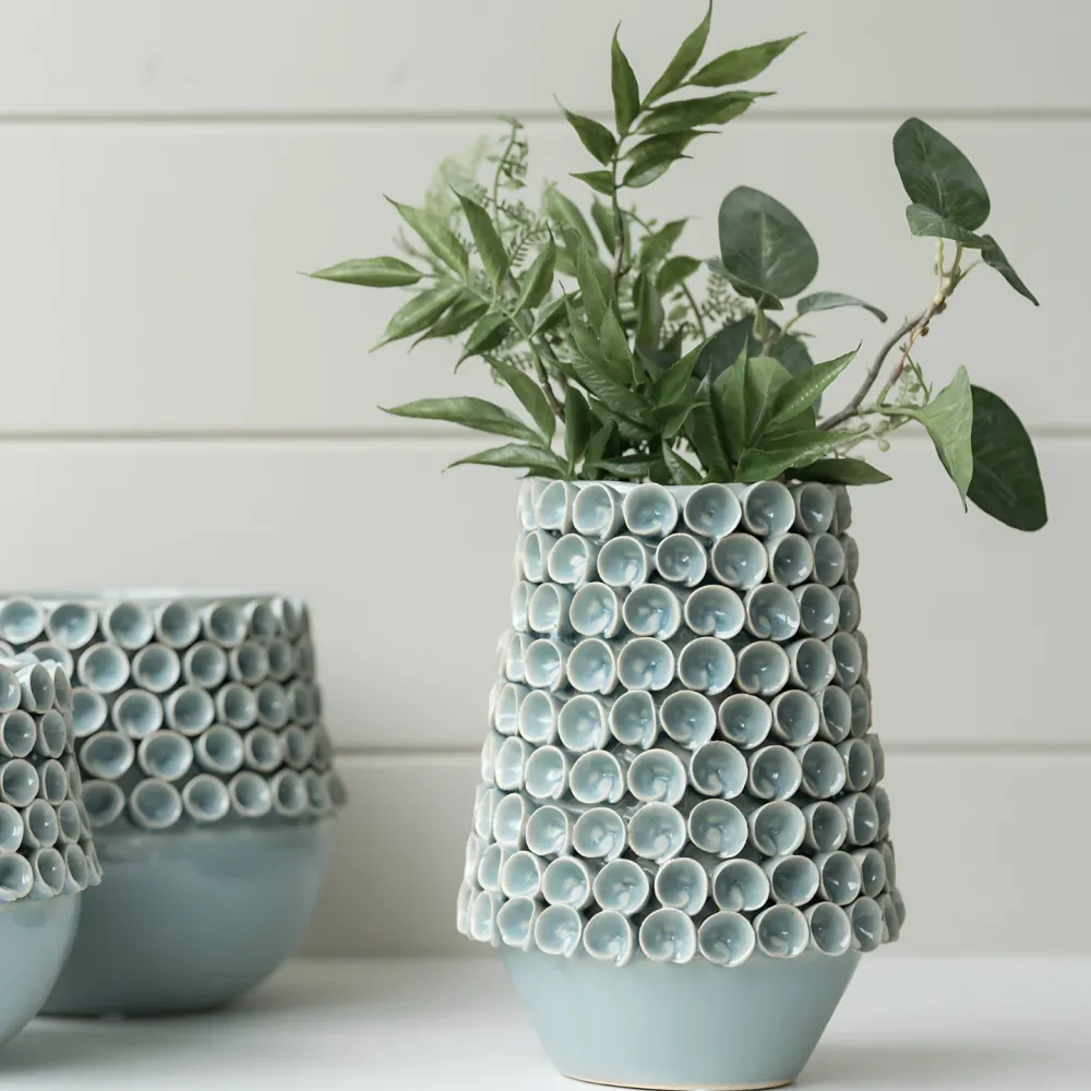 Vaas Met Kunstplanten 32 cm Jolipa