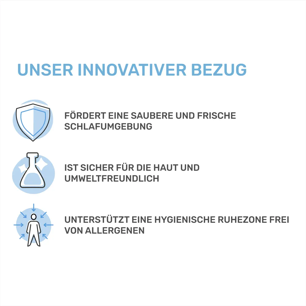 Ergonomisch kussen SnuzzleCloud, 40x40x16 cm, 2 stuks, wit