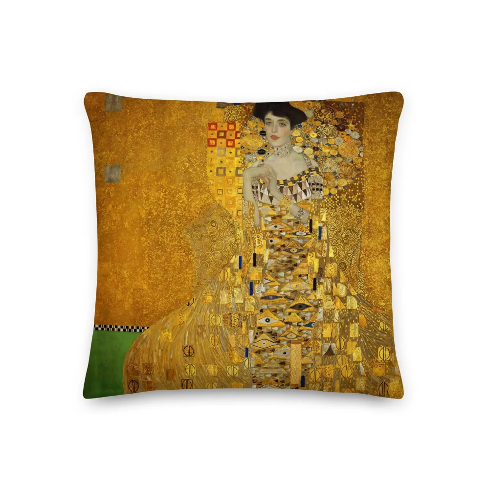Premium kussen - Gustav Klimt, Adele Bloch-Bauer