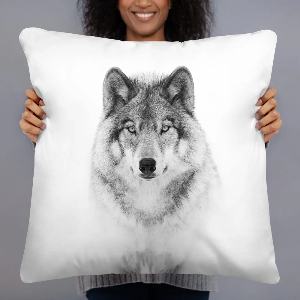 Kussen - Kalme Wolf Kuratoren von artlia