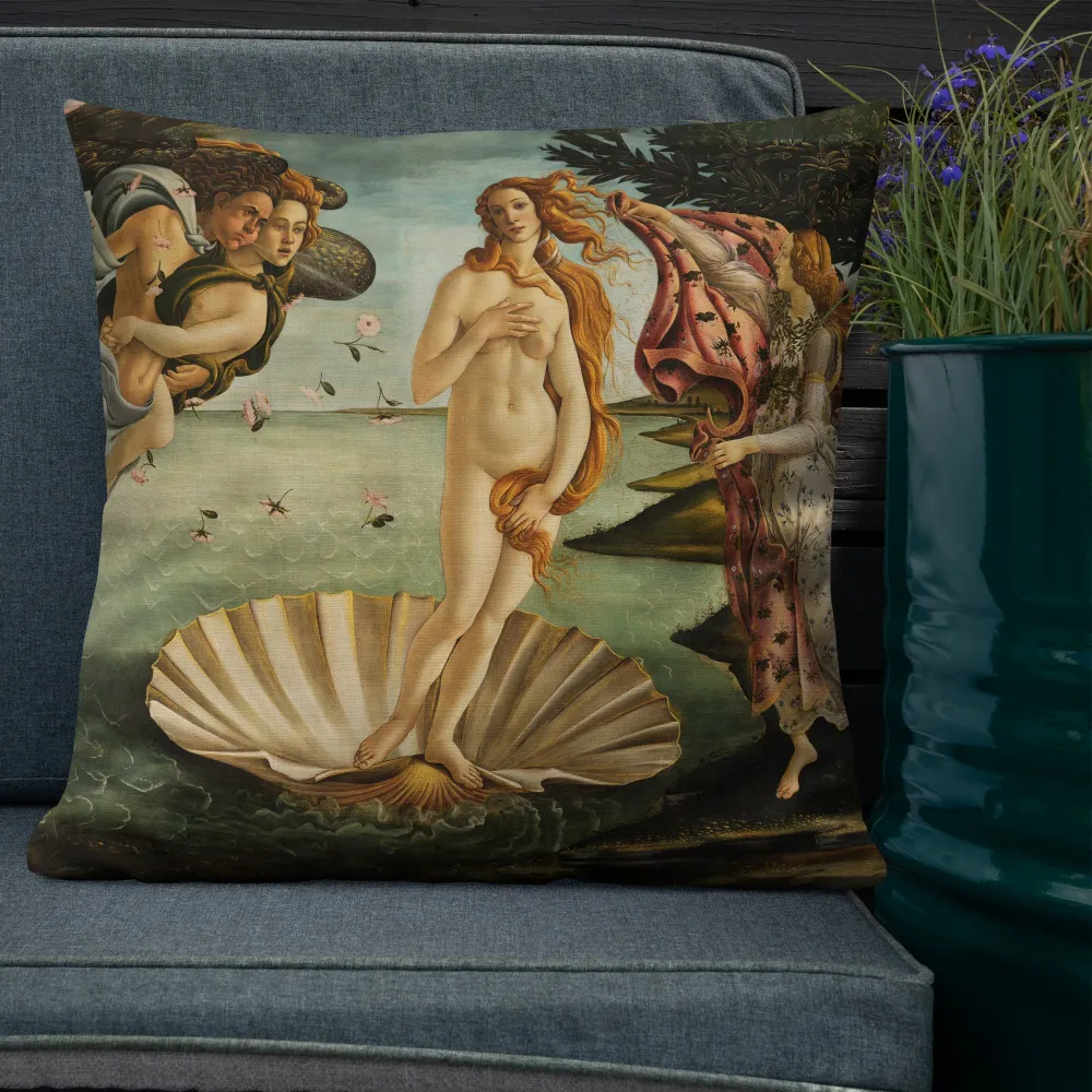Premium-Kissen - Geboorte van Venus, Sandro Botticelli