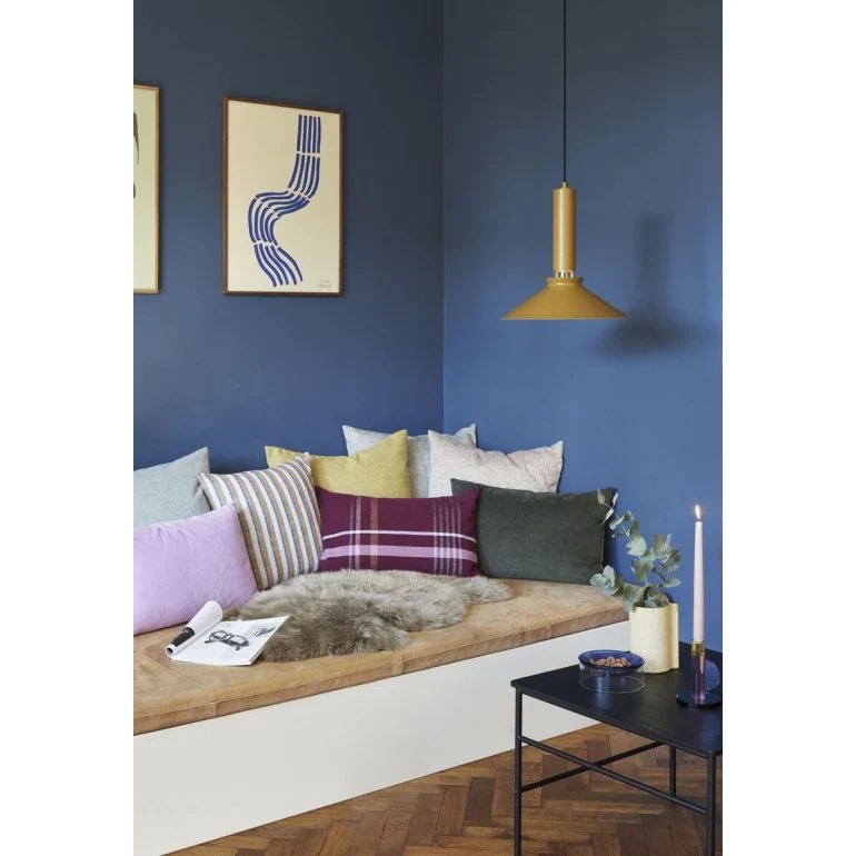 Kussen Burgundy | geruit | 40 x 60 | Hübsch