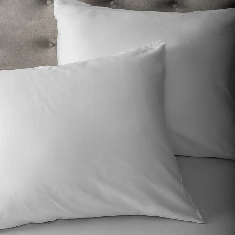 Kussenslopen Katoen Satijn Wit - 2-PACK Dekbed-Discounter