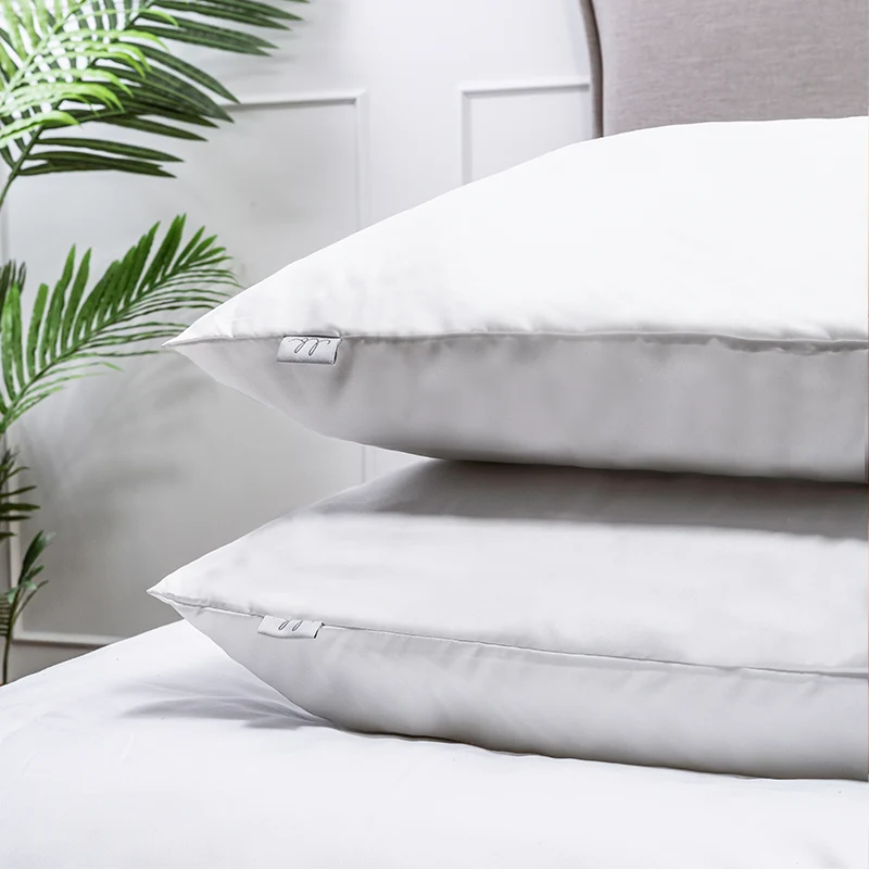 2- Pack Kussensloop Luna Uni - Wit Luna Bedding