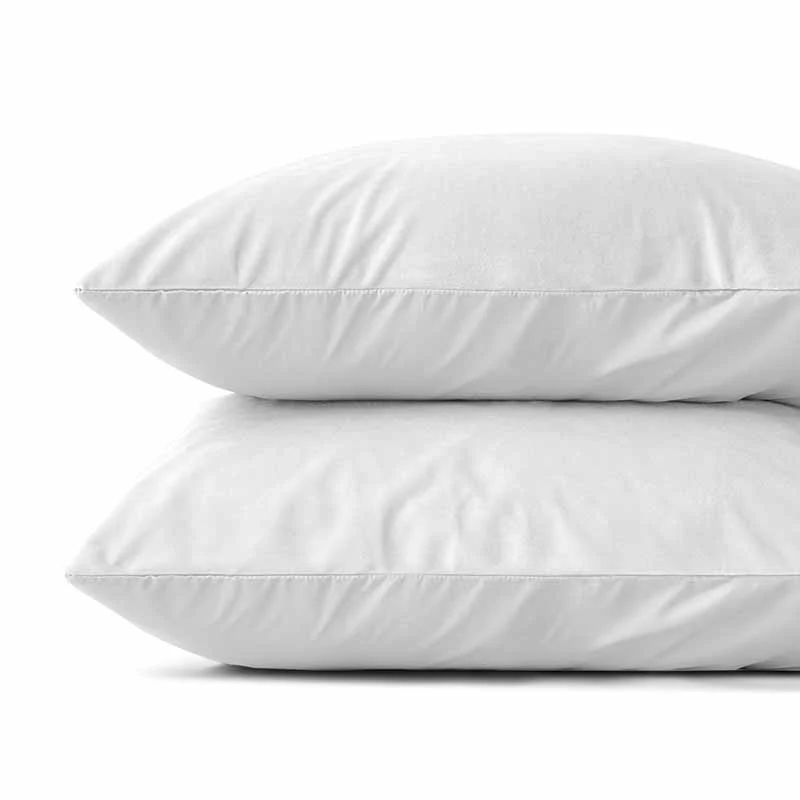 2-PACK Velvet Kussensloop - Wit Sleeptime