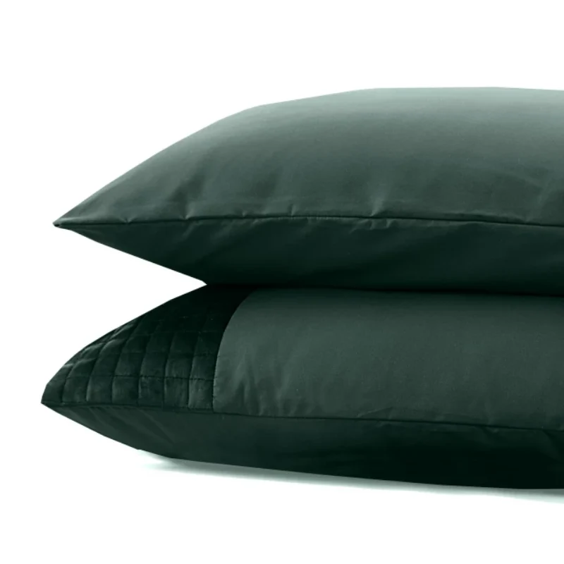 Kussenslopen - Velvet Band: 2-Pack - Groen Sleeptime