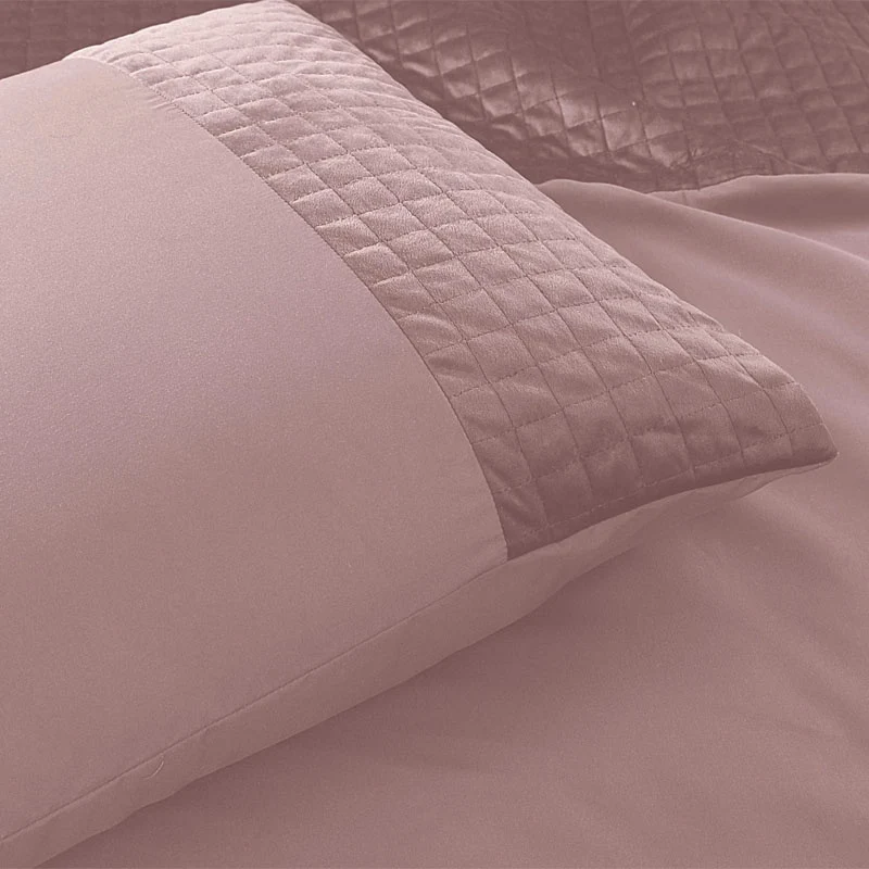 Kussenslopen - Velvet Band: 2-Pack - Roze Sleeptime