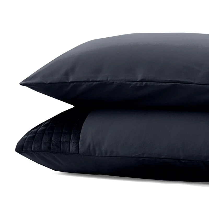 Kussenslopen - Velvet Band: 2-Pack - Zwart Sleeptime