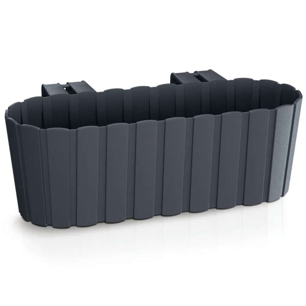 Boardee Hook DDECZ400-S433 bloempot met haken-antraciet gecreëerd van kleine borden