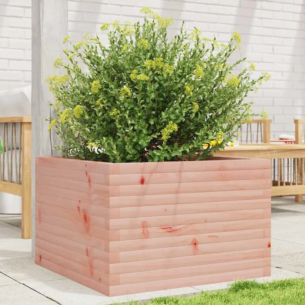 Luchtzuiverende Plantenbak 70x70x45,5 cm massief douglashout