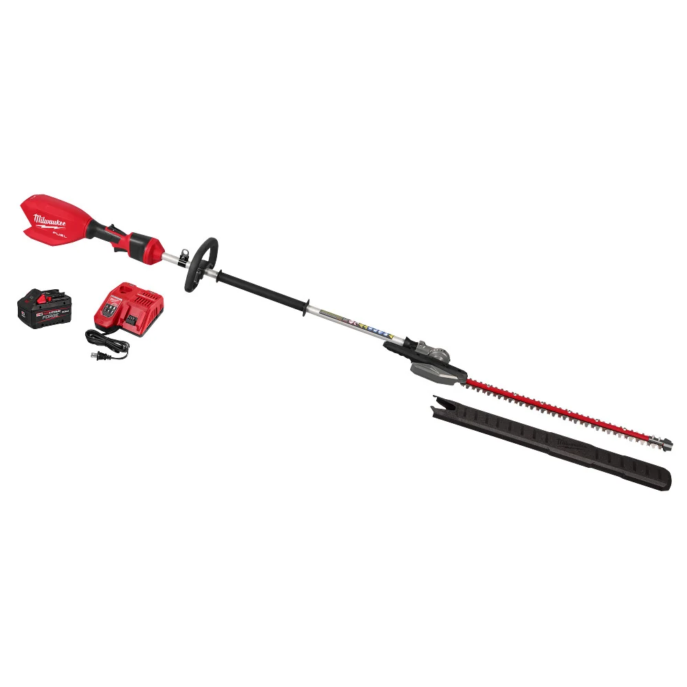 MILWAUKEE M18 FUEL™ Pole Articulating Hedge Trimmer Kit