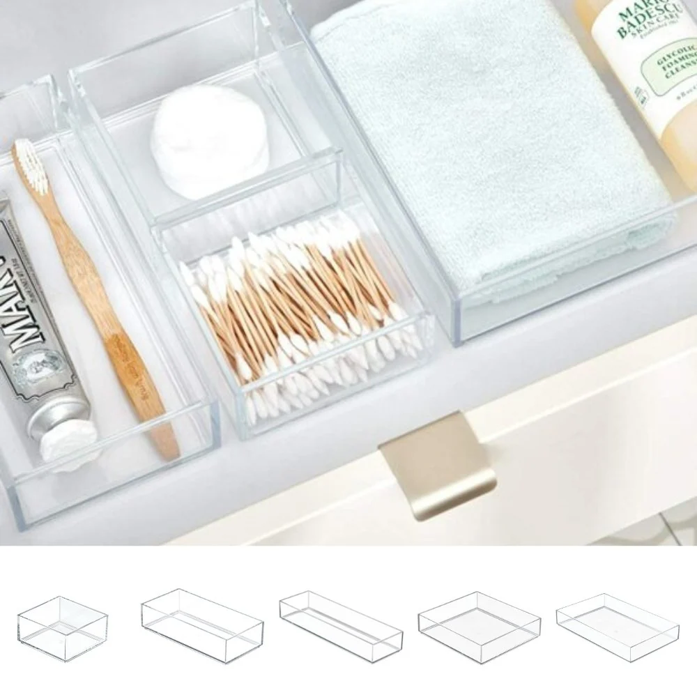 CLARITY - Lade-indeler KLAR - 30,5 x 10 x 5 cm