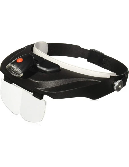 Carson Optical hoofdlamp met vergrootglas (prijs per lamp)